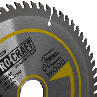 Пильный диск Procraft B200.60 60T (по дереву)