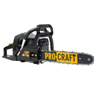 Бензопила Procraft GS50/2 (2 шина, 2 цепь – 40, 45)