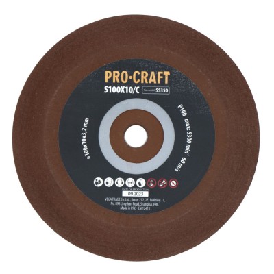 Заточочный керамический диск Procraft S100X10/С к SS350