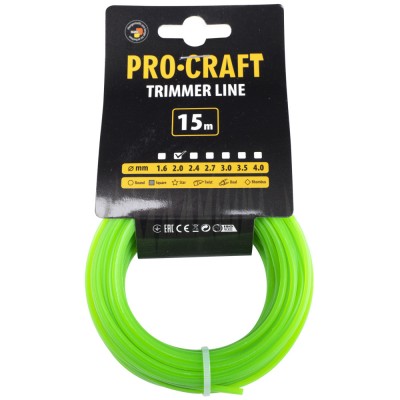 Леска квадрат Procraft 2мм 15м