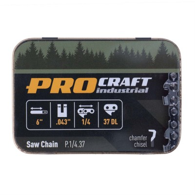Ланцюг для ланцюгової пилки Procraft industrial P.1/4.37 Universal 1/4" шаг 37 зв.