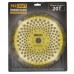 Нож 40T победитовый двусторонний золото Procraft D255*25.4