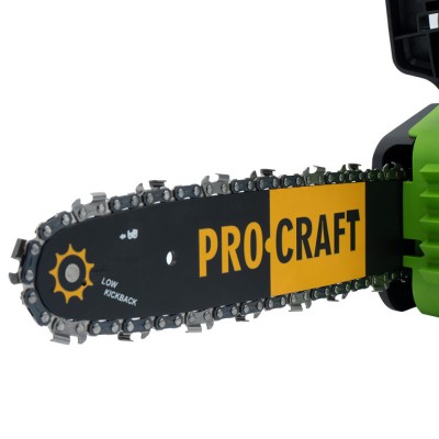Цепная бесщеточная пила Procraft K2100 боковая
