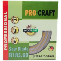 Пильный диск Procraft B185.60 60T (по дереву)