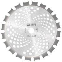 Нож 40T победитовый двухсторонний Procraft D255*25.4