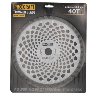 Нож 40Т победит Procraft D255*25.4
