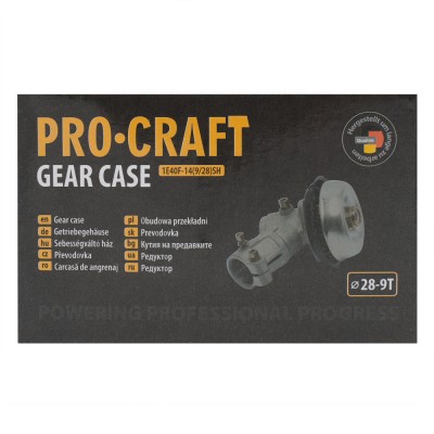 Редуктор нижний Procraft 9 зубцов 28мм