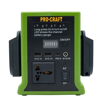 Аккумуляторный инвертор напряжения Procraft PSI20