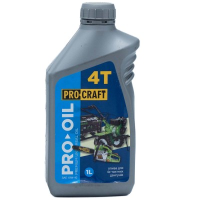 Масло Procraft моторное 4-тактное 1 л