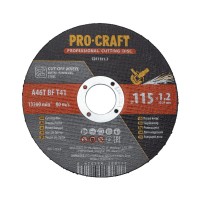 Диск отрезной Procraft CD115x1.2 115 мм 1,2 мм 22,2 мм