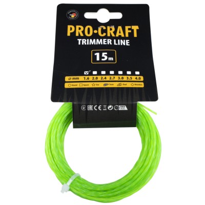 Леска спираль Procraft 1.6мм 15м