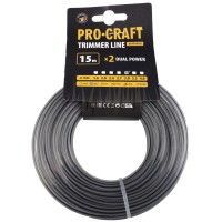 Леска с жилой квадрат Procraft 3мм 15м