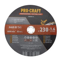 Диск отрезной Procraft CD230x1.6 230 мм 1,6 мм 22,2 мм