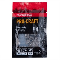 Цепь для цепной пилы Procraft L.1/4.28 Universal 1/4" шаг 28 н.