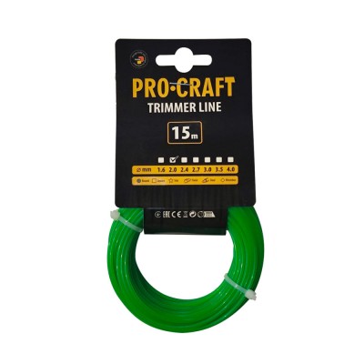 Леска круг Procraft 2мм 15м