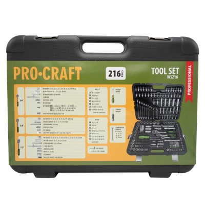 Набор ручного инструмента Procraft WS216