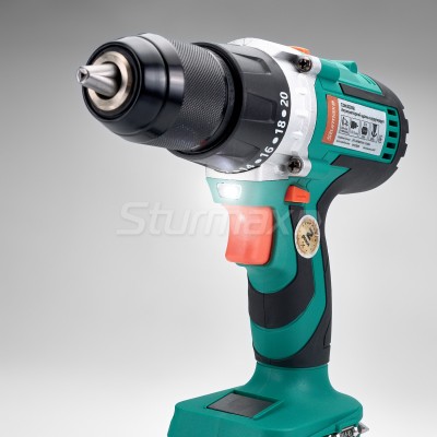 Sturmax CDM3220BL Шуруповерт аккумуляторный с бесщеточным двигателем 20 В