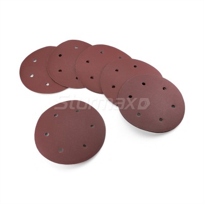 Sturmax DWSM225-080 шлифовальная бумага круглая 225мм, зерно 080, 20шт