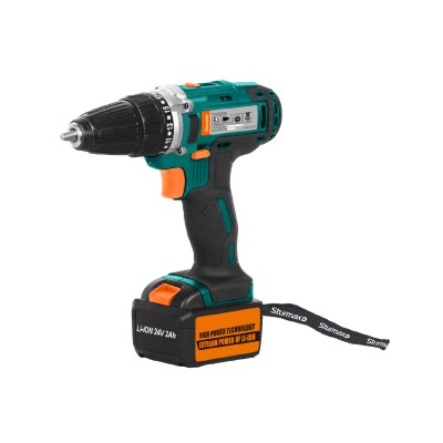 Sturmax CDM3224LB Шуруповерт аккумуляторный 24В, 2,0 Ач, 2 акум