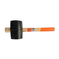 Sturmax 1012M-01-B1250 Киянка резиновая черная. дер. ручка 1250 г