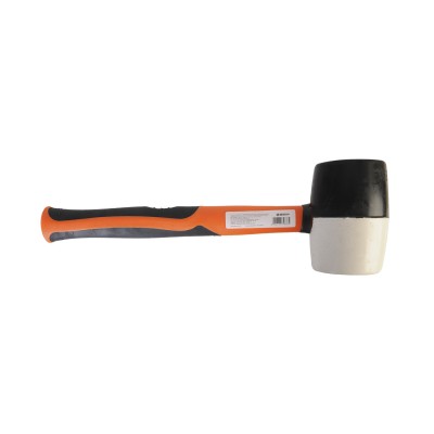 Sturmax 1012M-02-D0450 Киянка резиновая черно-белая. фиберг. ручка 450 г