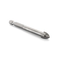Sturmax 1055M-02-08X Сверло по стеклу и кафелю CROSS шестигранный хвостовик 8 мм