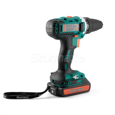 Sturmax CDM3218LB Шуруповерт аккумуляторный 18В, 2.0Ач, 2 акум