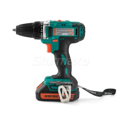Sturmax CDM3218LB Шуруповерт аккумуляторный 18В, 2.0Ач, 2 акум