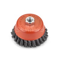 Sturmax 5240M-02-100 Щетка чашка 100 мм для КШМ, пучки стальной проволоки