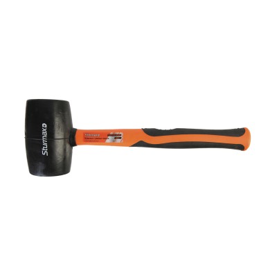Sturmax 1012M-02-B0680 Киянка резиновая черная. фиберг. ручка 680 г