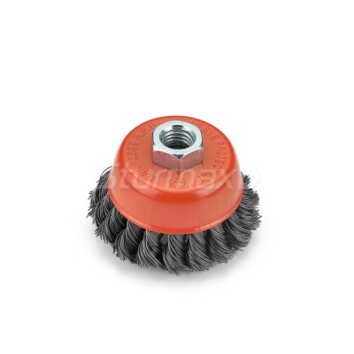 Sturmax 5240M-02-075 Щетка чашка 75 мм для КШМ, пучки стальной проволоки