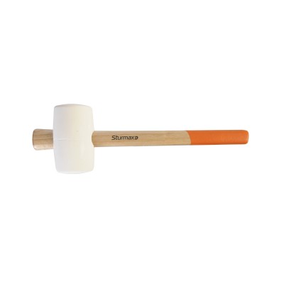 Sturmax 1012M-01-W0450 Киянка резиновая белая.