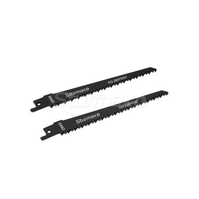 Sturmax 9019M-04-S644D Холст для шабельной пилы по дереву 2 шт 152 мм