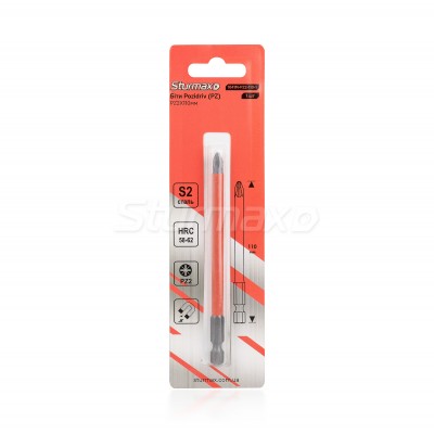 Sturmax 1041M-PZ2-110-1 Бита S2 PZ2x110 mm, 1шт