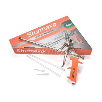 Sturmax 1073M-06-01 Пистолет для монтажной пены с 2-х компонентной рукояткой