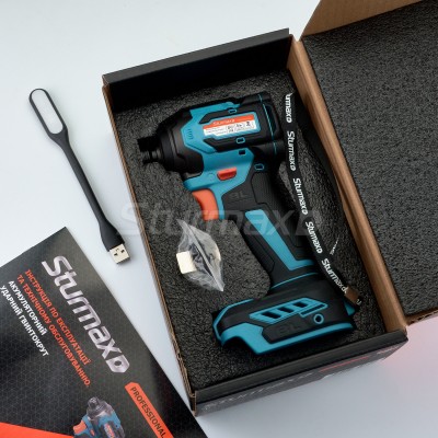 Sturmax CDM3204CRI Вертолет акум. 20В, 230 Нм, 1/4", бесщит, без аккумулятора и зарядного