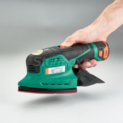 Sturmax OSM8112CL Шлифовальная машина аккумуляторная 12В (без АКБ и ЗУ)