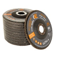 Круг пелюстковий торцевий Т27 Р80 125х22 Техас TA-PC125-80
